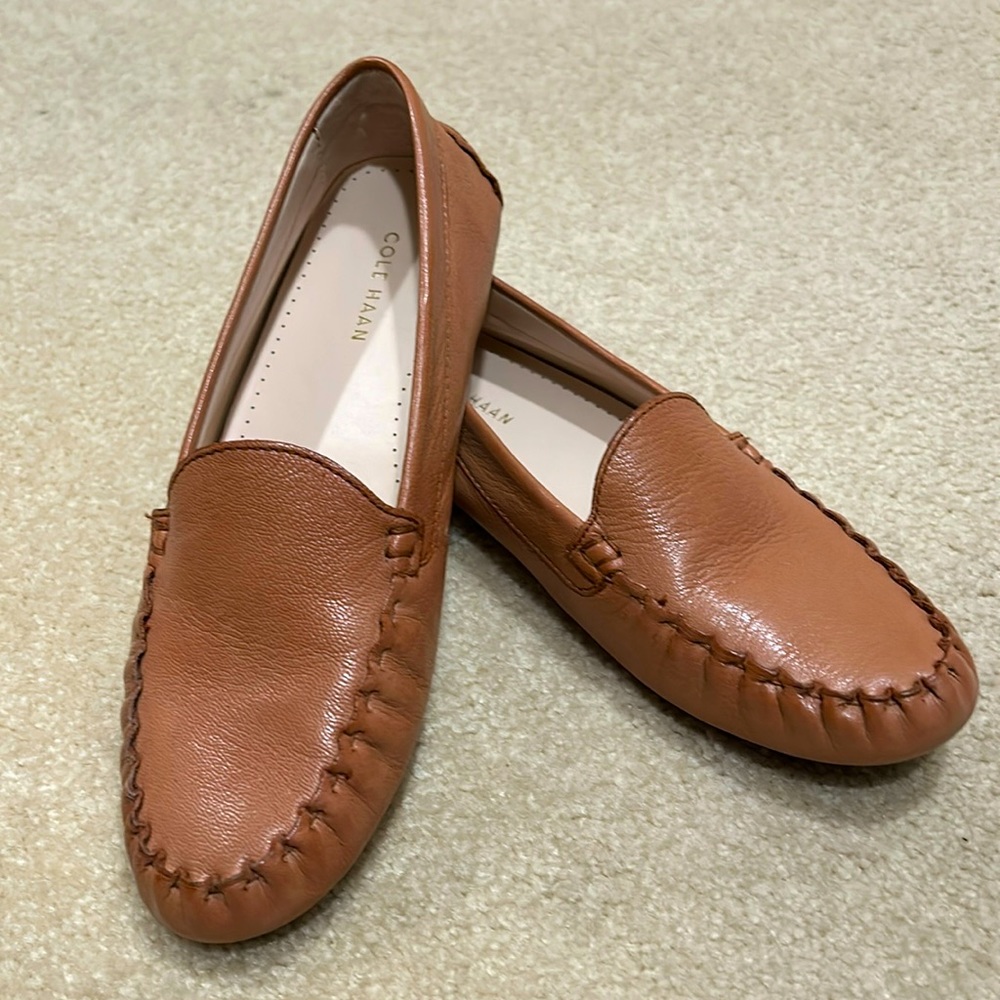 Cole Haan Brown Leather Loafers